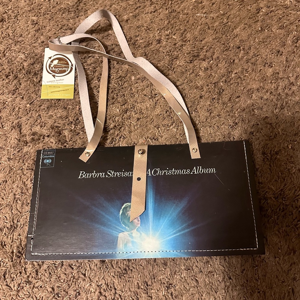 MugWump Barbra Streisand Album Purse NWT